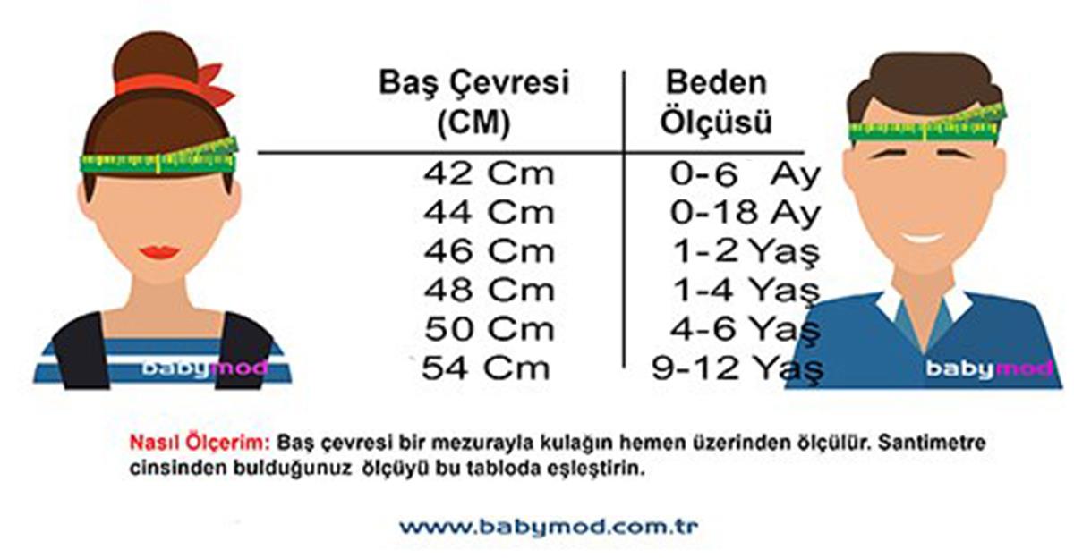 Babymod kız bebek şapka