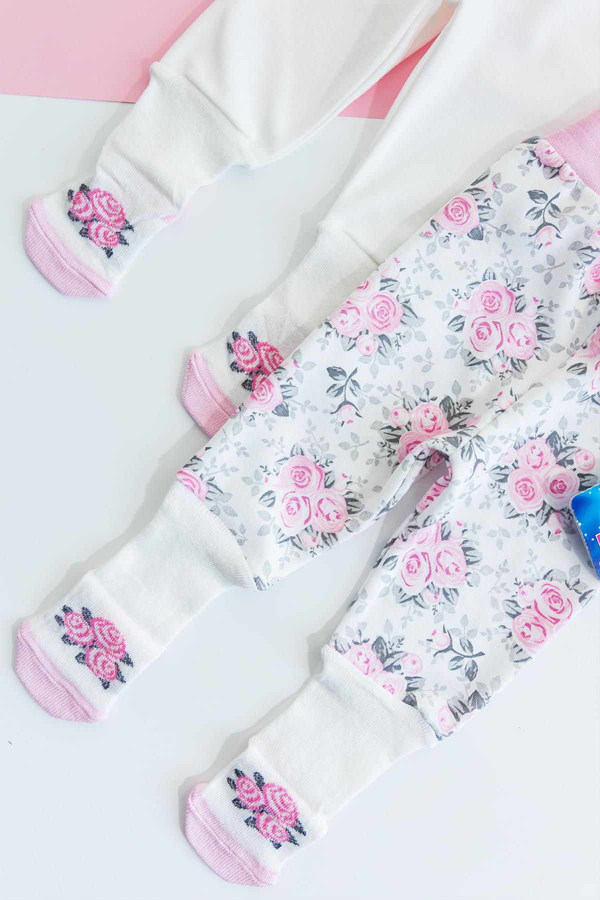 Babymod kız bebek tek alt pantolon