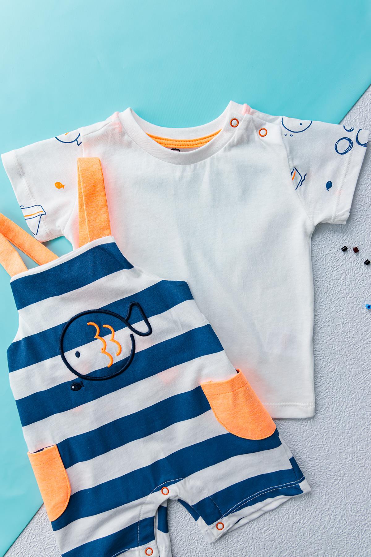 Babymod kız bebek salopet tulum