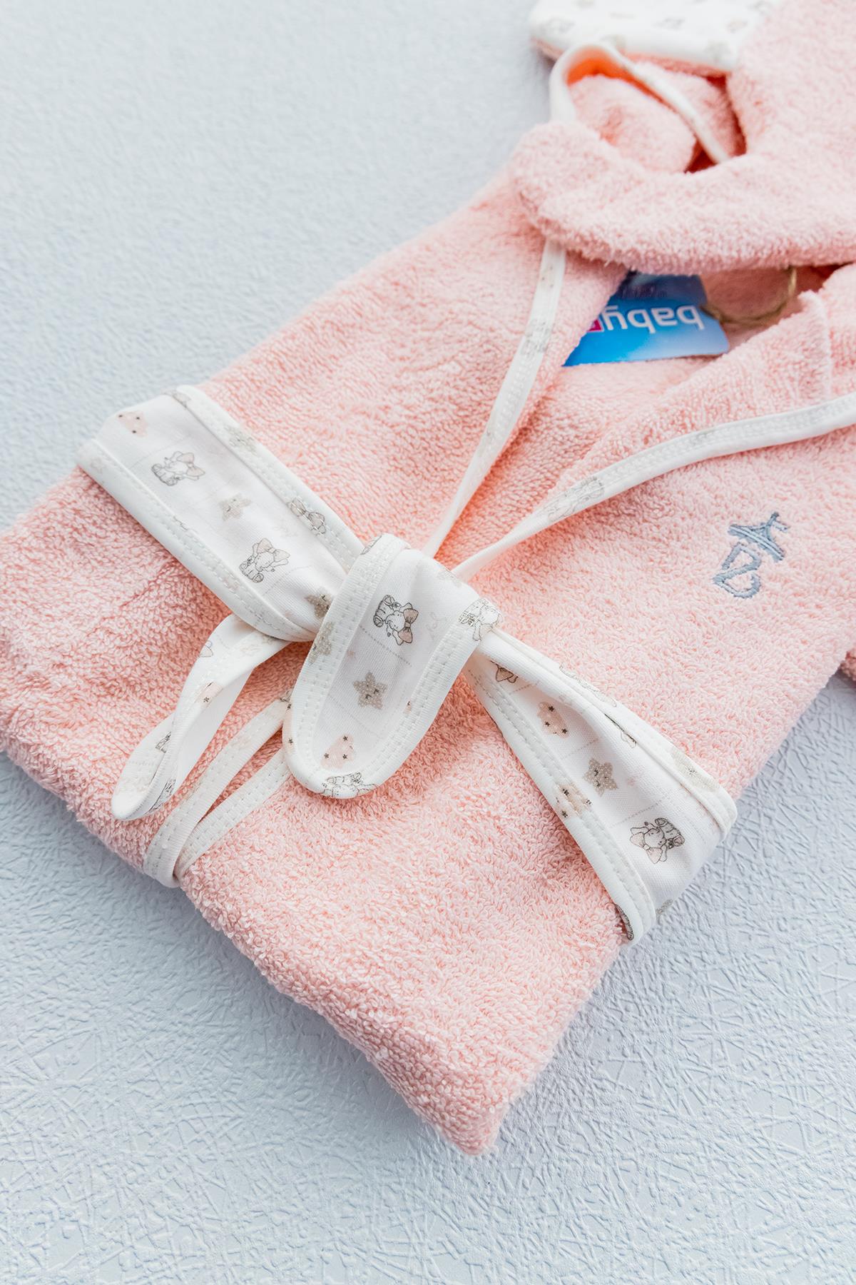 Babymod kız bebek bornoz