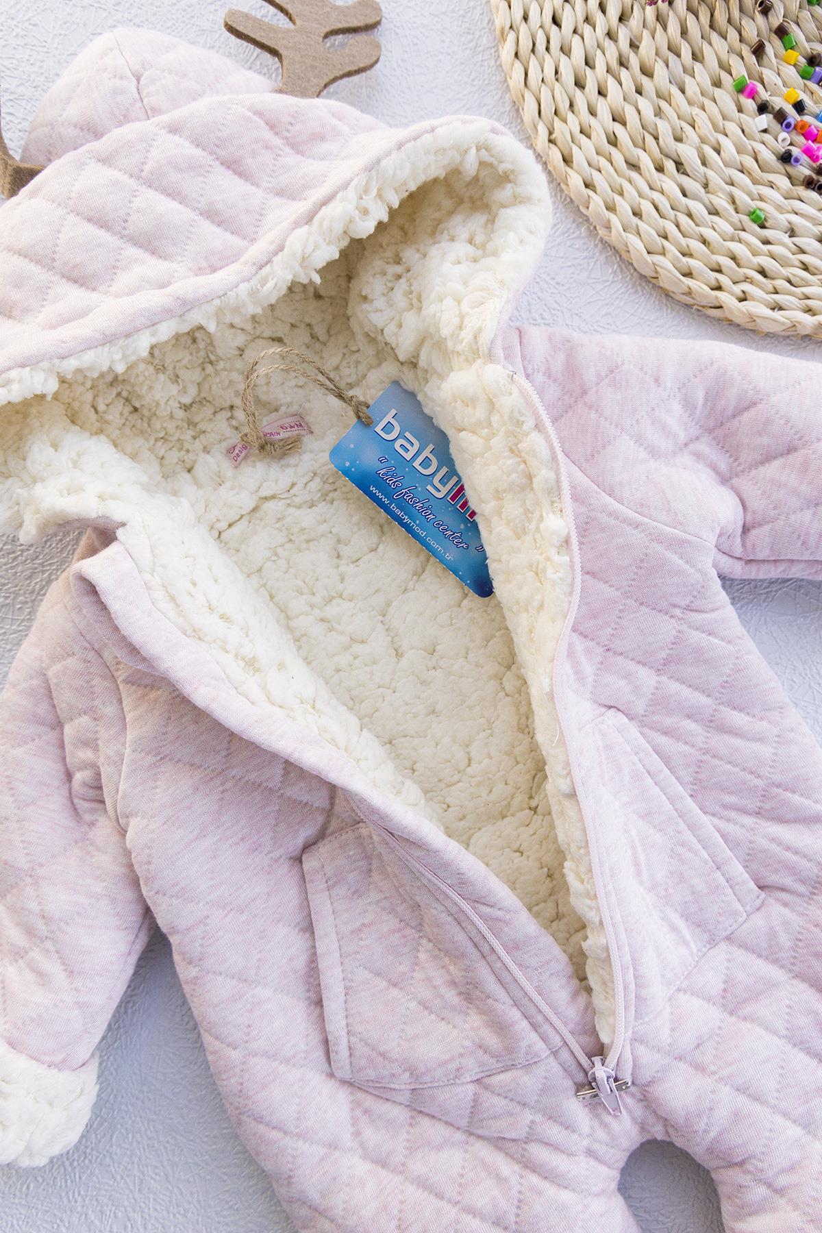 Bebek Tulum Geyik Figürlü Peluş Astarlı Kız Bebek