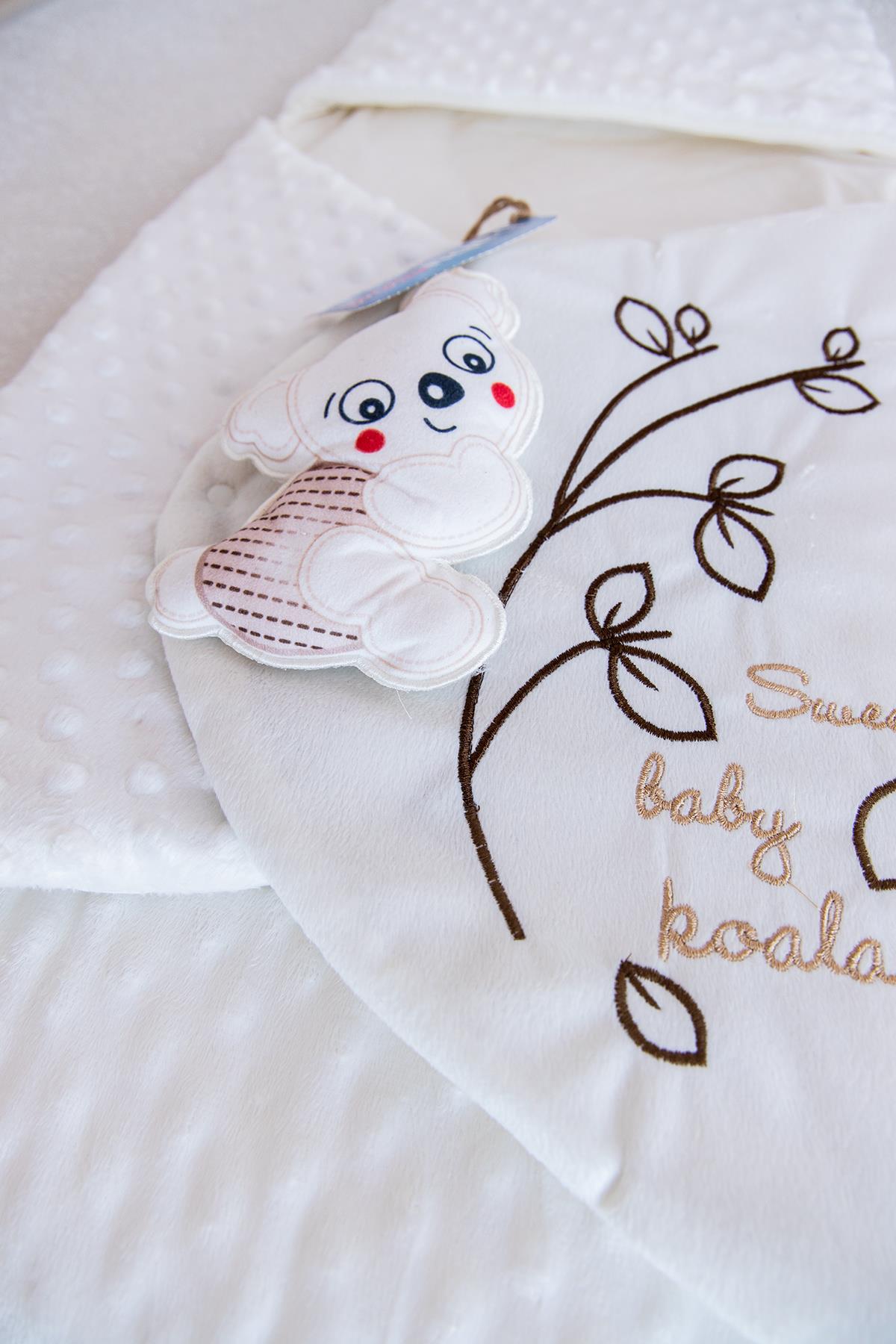 Bebek Kundakları Koala Figürlü Nohut Bebek Kundak