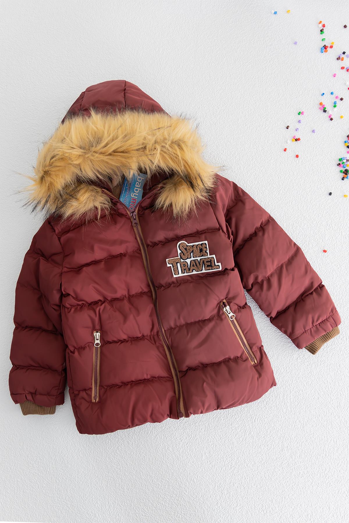 Mont Yağmurluk Kürklü Kapüşonlu Erkek Çocuk Mont Mont Yağmurluk Kürklü Kapüşonlu Erkek Çocuk Mont