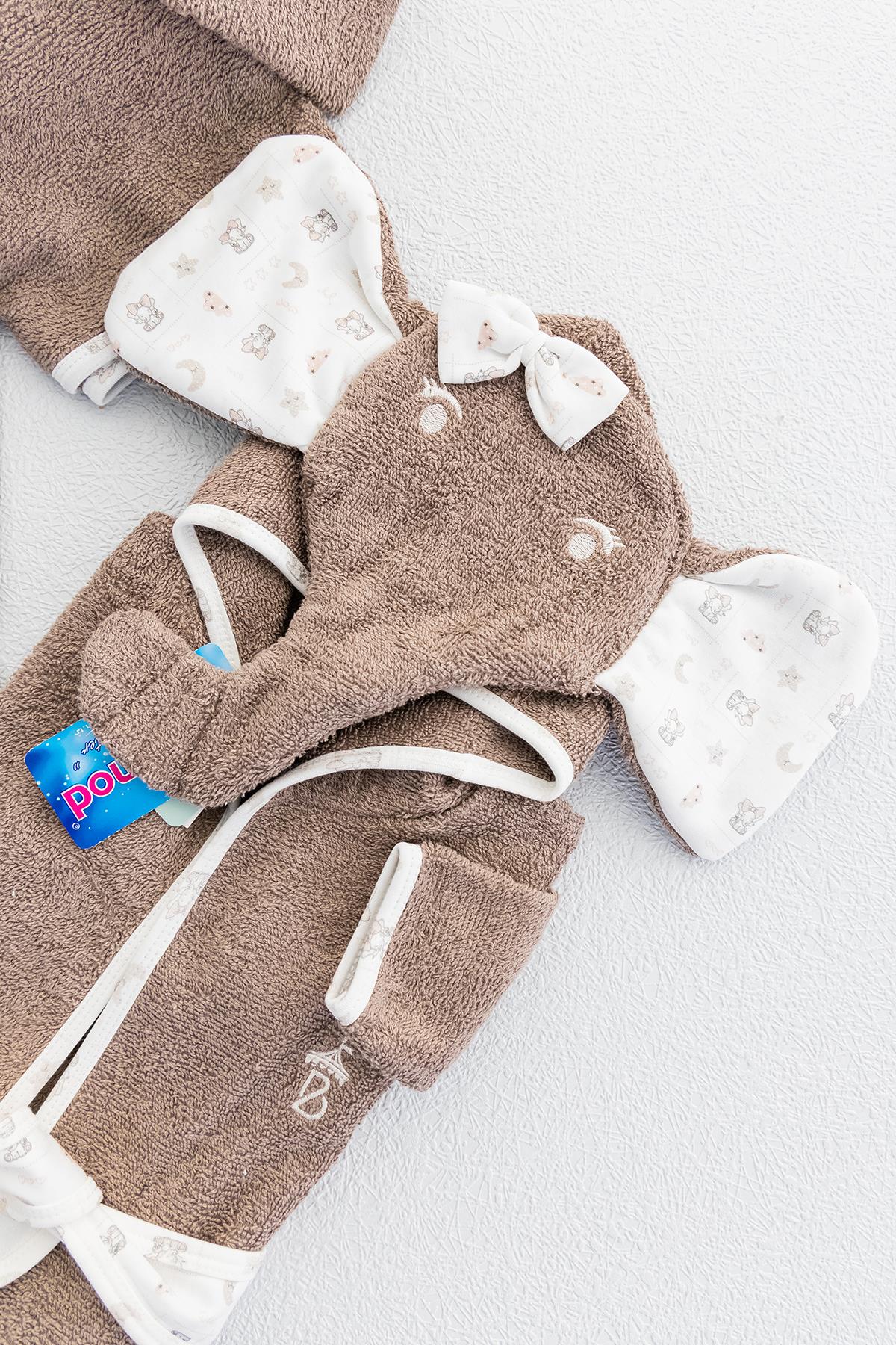 Babymod bebek bornoz seti