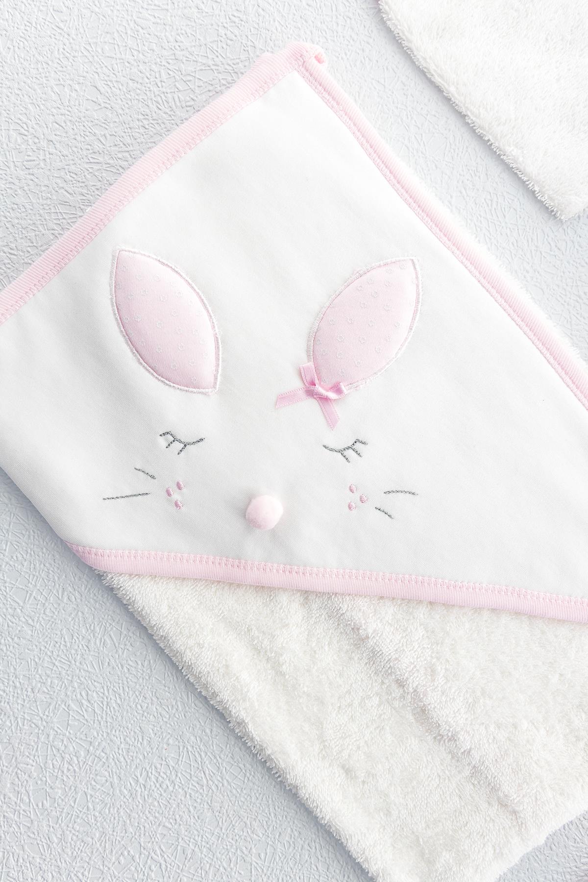 Babymod kız bebek bornoz