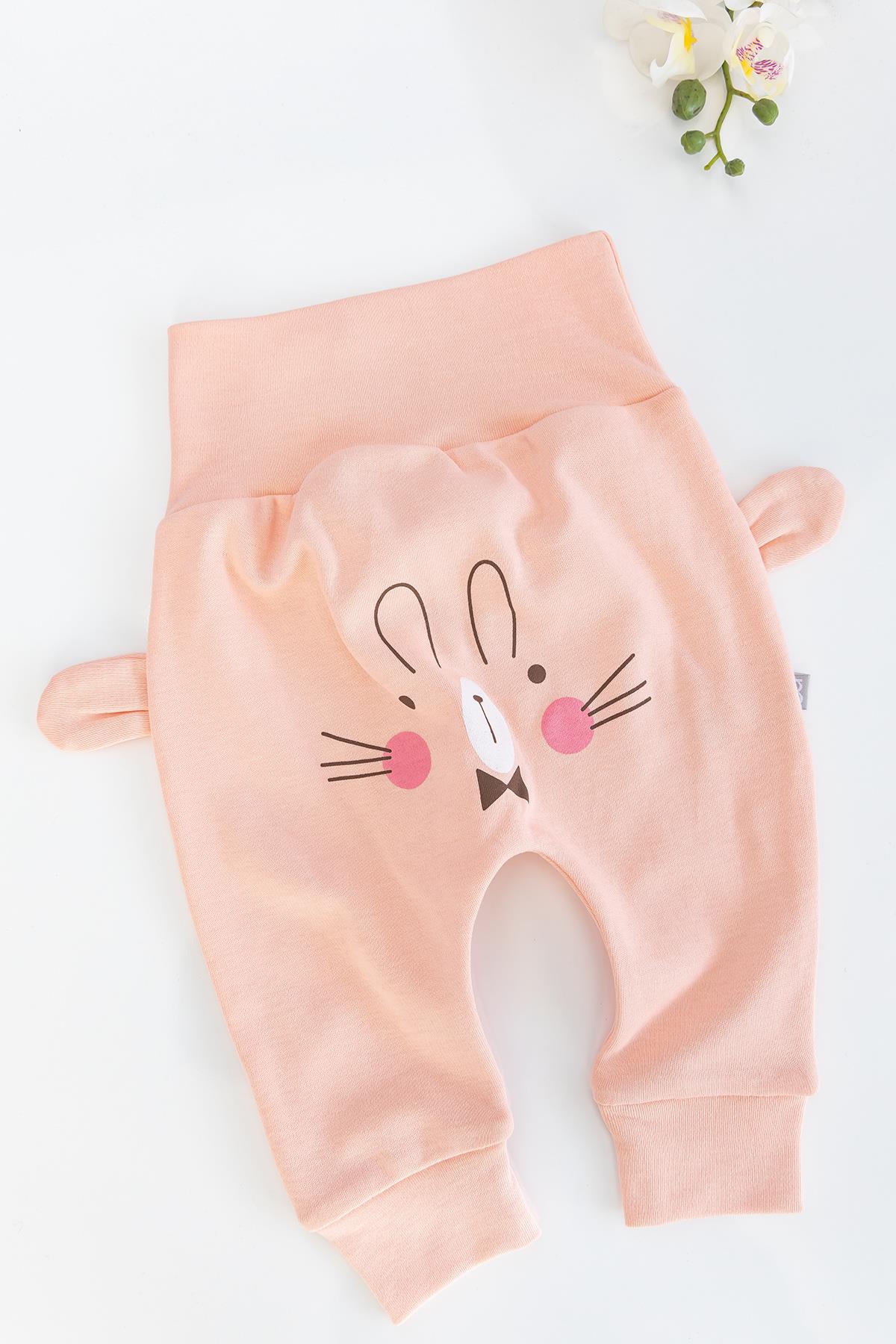 Tayt & Pantolon Tavşan Figürlü Kız Bebek Tek Alt Pantolon Tayt & Pantolon Tavşan Figürlü Kız Bebek Tek Alt Pantolon