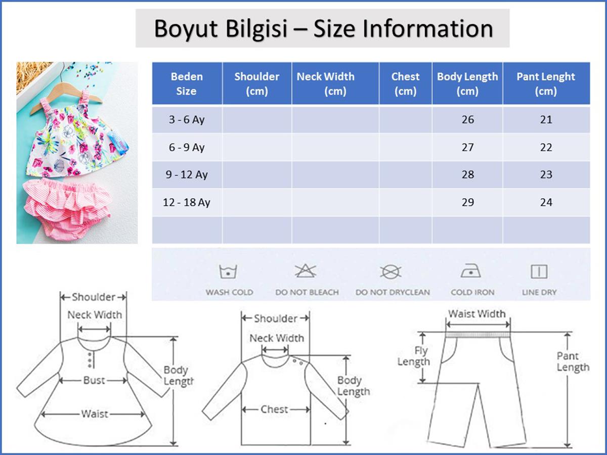Babymod kız bebek takım