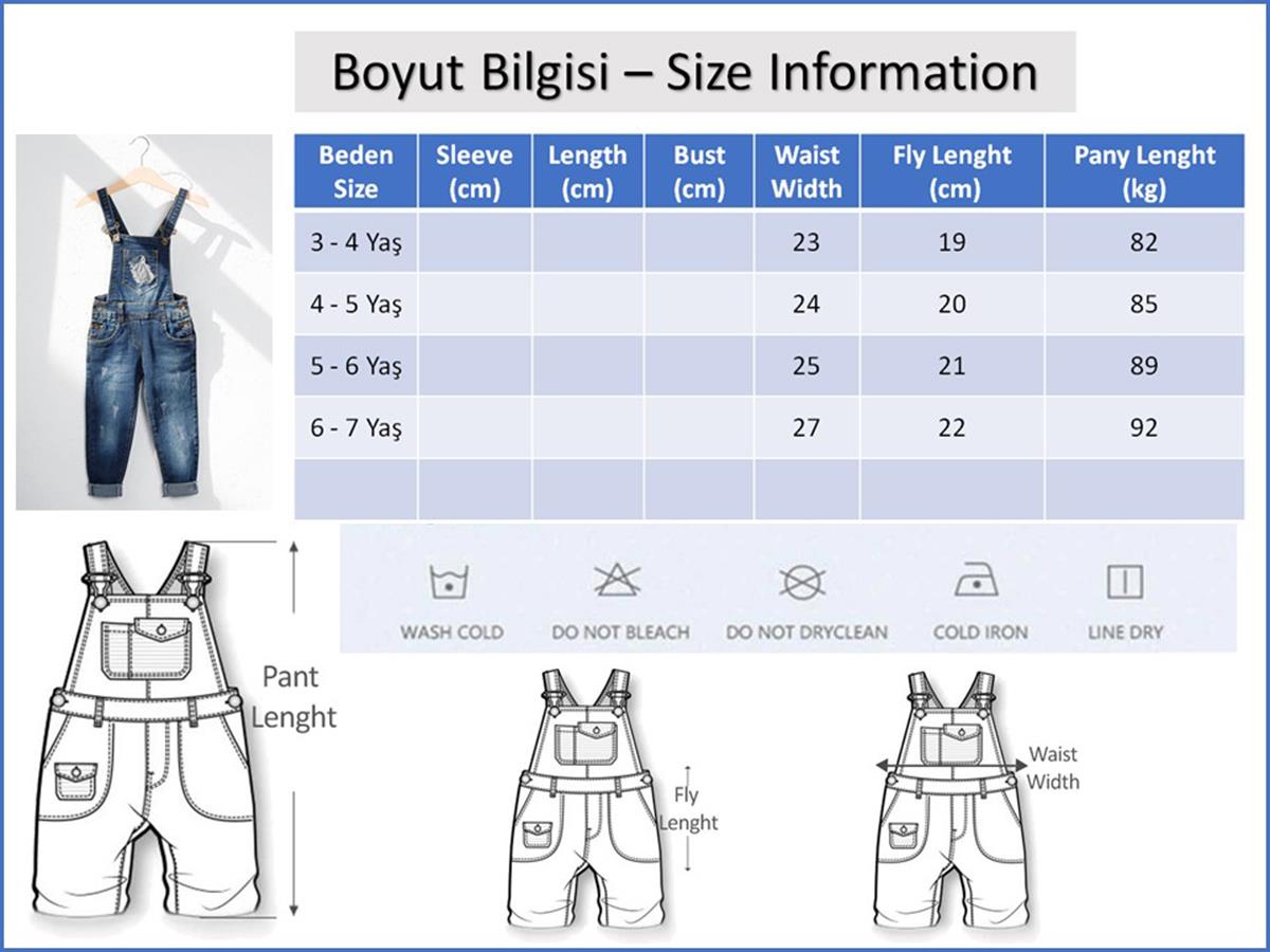 Babymod çocuk salopet