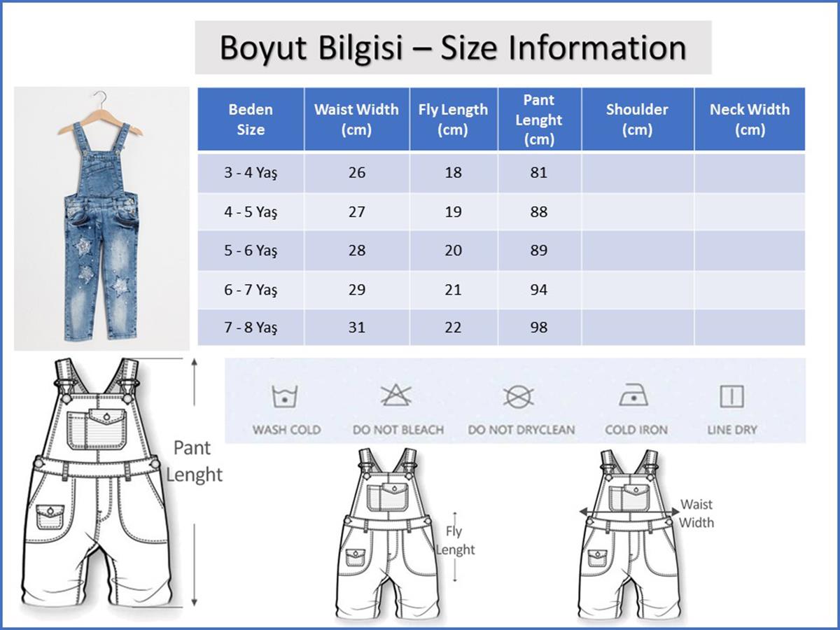 Babymod kız çocuk salopet