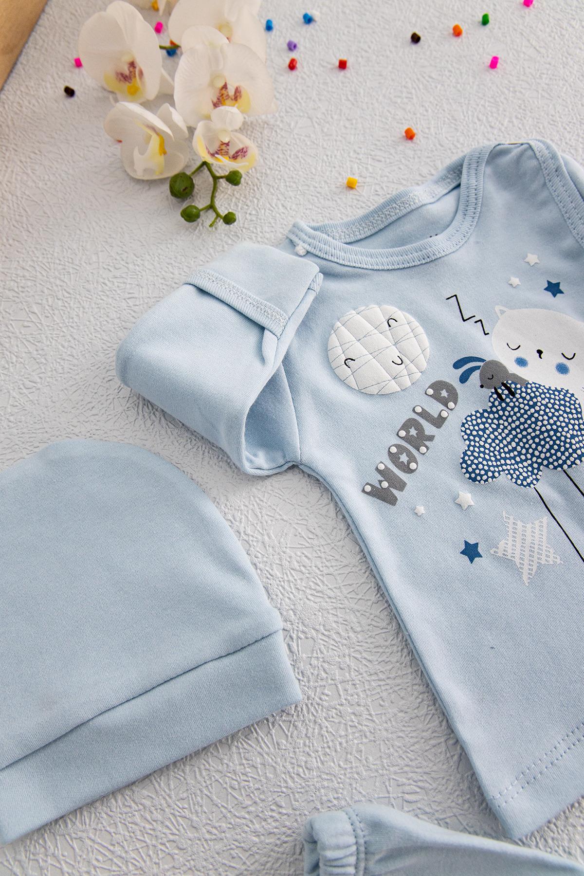 bebek takımları Uykucu Ayıcık Patikli Kendinden